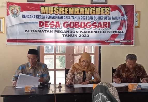 MUSRENBANGDES RKPDes Tahun 2024 Dan DU-RKP Tahun 2025